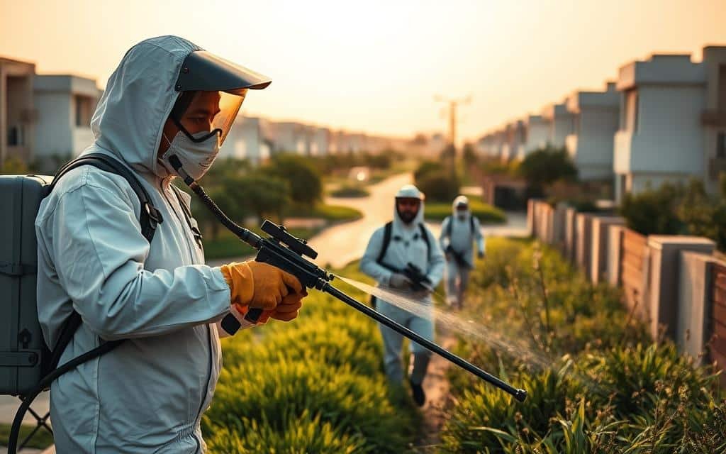 مكافحة حشرات الاحمدي بالكويت