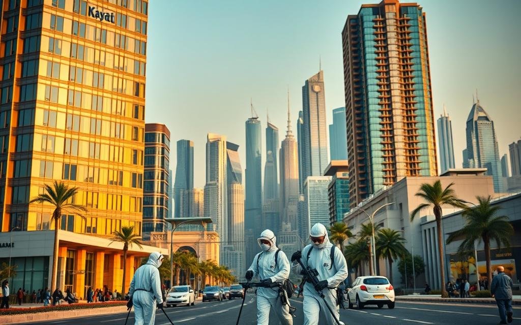 مكافحة حشرات الخيران بالكويت