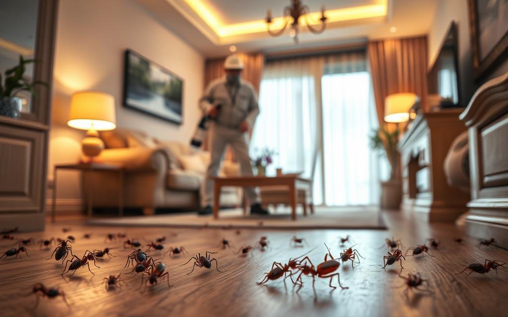 رش نمل الكويت