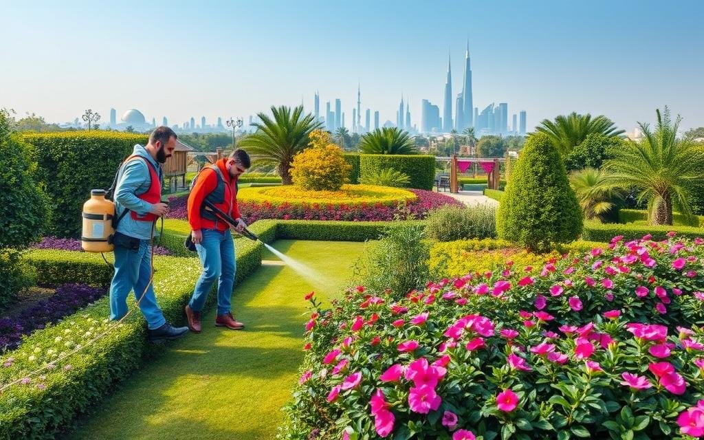 مكافحة حشرات حدائق الكويت
