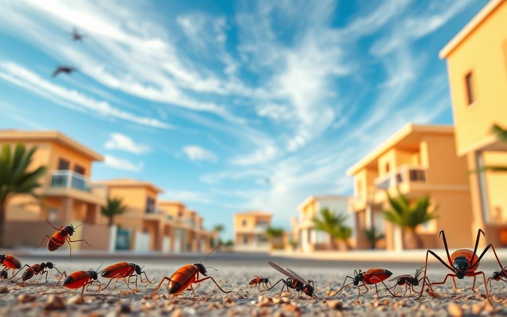 مكافحة حشرات شقق الكويت