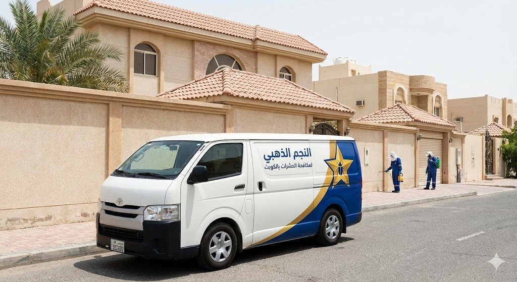 النجم الذهبي لمكافحة الحشرات في الكويت