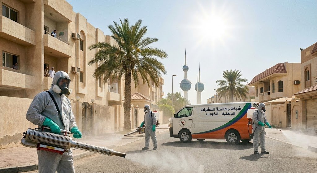 مكافحة حشرات الكويت - إبادة شاملة وحلول وقائية متطورة