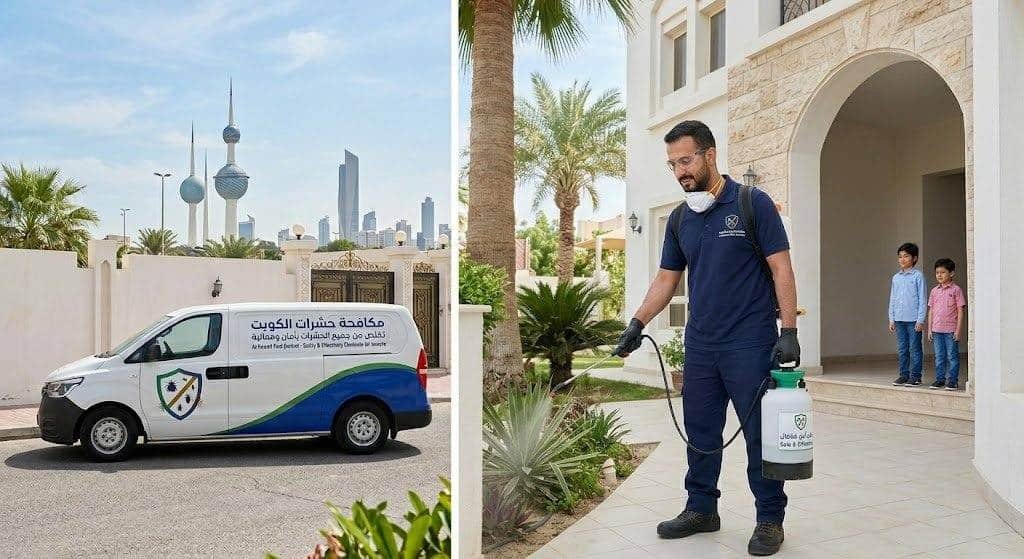 مكافحة حشرات الكويت – تخلص من جميع الحشرات بأمان وفعالية